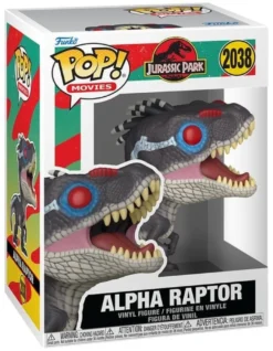 Jurassic Park POP! Movies Vinyl Figur Alpha Raptor 9 cm