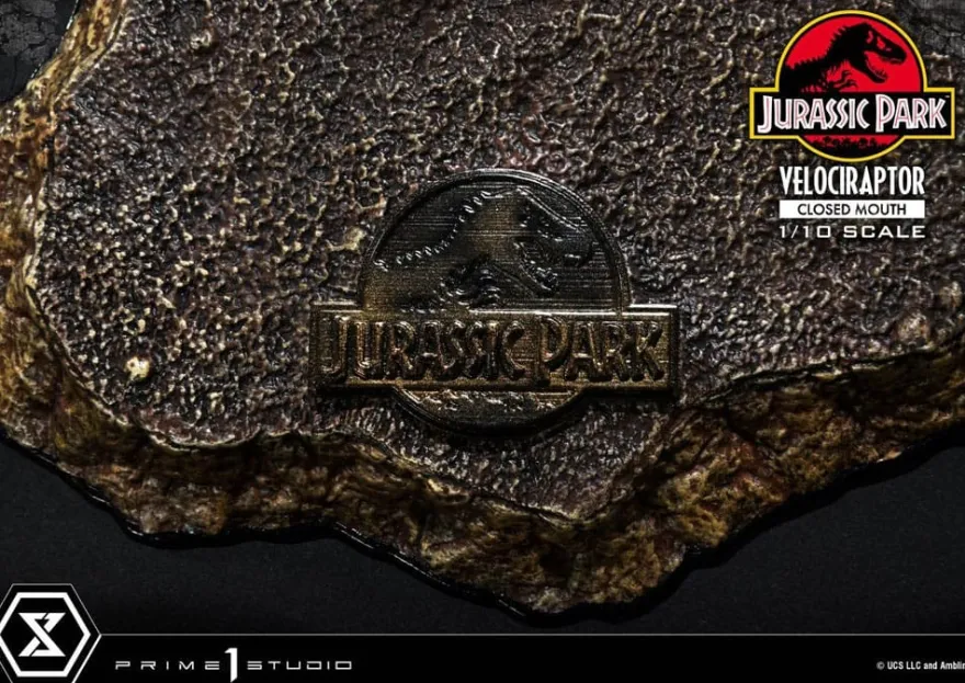 Jurassic Park Prime Collectibles Statue 1:10 Velociraptor Closed Mouth 19 cm