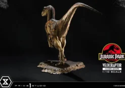 Jurassic Park Prime Collectibles Statue 1:10 Velociraptor Closed Mouth 19 cm