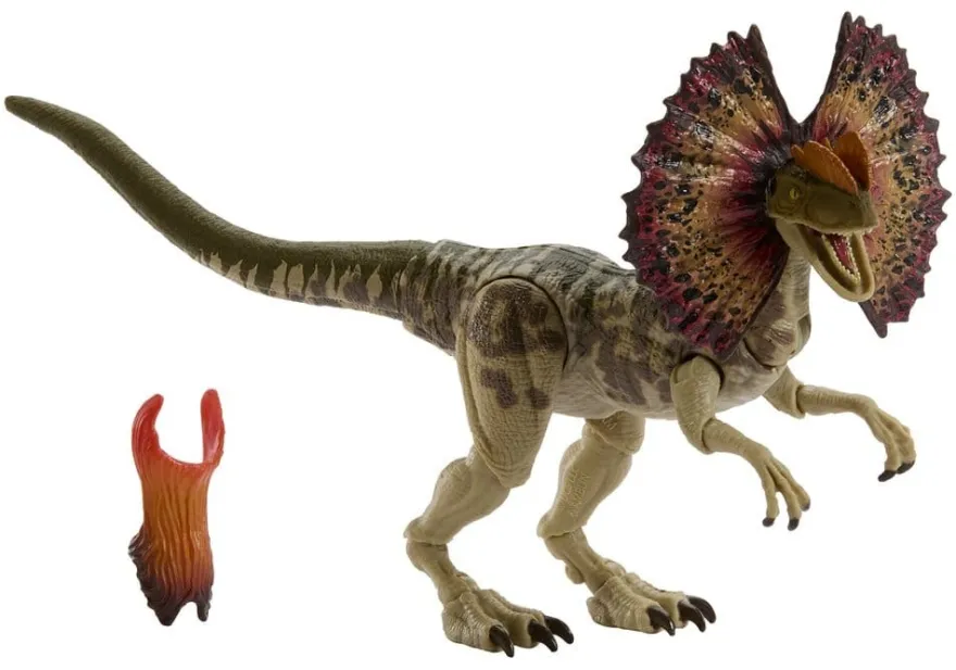 Jurassic World: Die Wiedergeburt Hammond Collection Actionfigur Dilophosaurus
