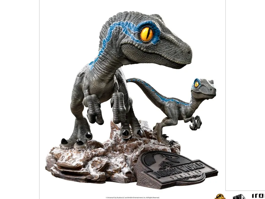 Jurassic World: Dominion Minico PVC Figur Blue & Beta