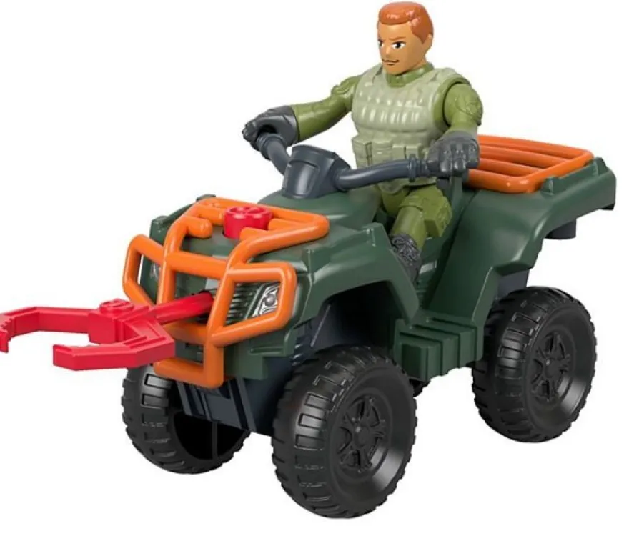 Jurassic World Fallen Kingdom Imaginext ATV & Technician