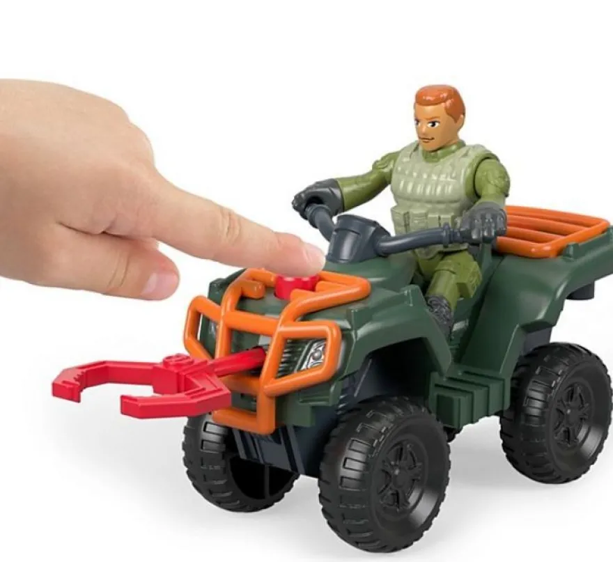 Jurassic World Fallen Kingdom Imaginext ATV & Technician