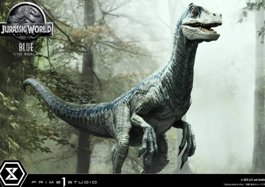 Jurassic World (Film) Prime Collectible Figures Statue 1/10 Blue 17 cm