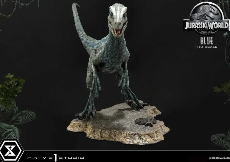Jurassic World (Film) Prime Collectible Figures Statue 1/10 Blue 17 cm