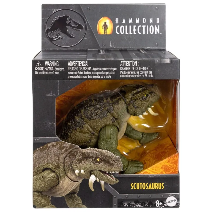 Jurassic World Hammond Collection Actionfigur Scutosaurus