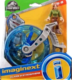 Jurassic World Imaginext Claire & Gyrosphere Figuren-Set