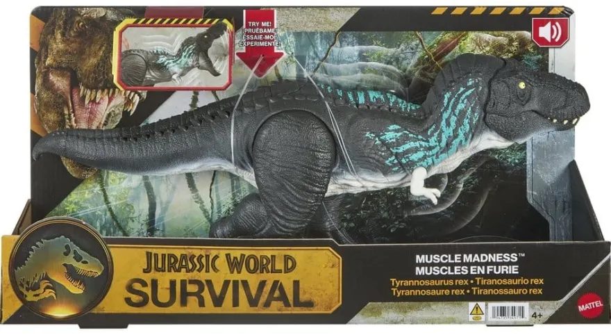 Jurassic World: Survival Actionfigur Muscle Madness Tyrannosaurus Rex 56 cm