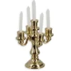 Kerzenständer 5-armig - 1:12 - gold - 5,3 cm