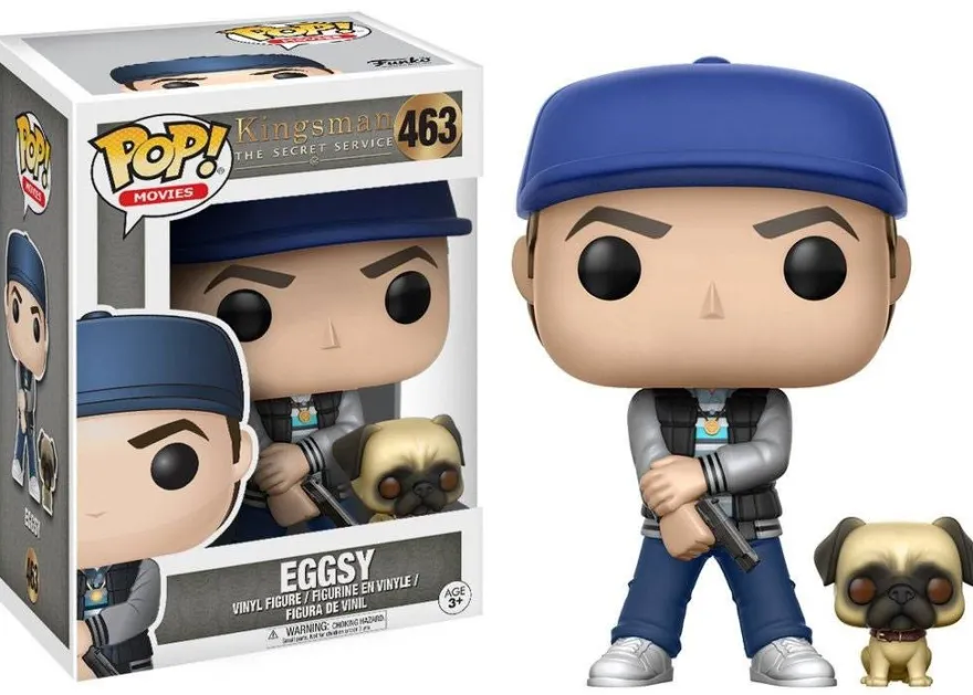 Kingsman The Secret Service POP! Movies Vinyl Figur Eggsy 9 cm