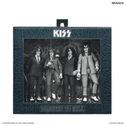 KISS Actionfiguren 4er-Pack Dressed to Kill Album Cover 18 cm