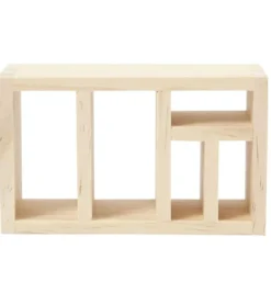 Kleines Regal aus Holz - 6 x 4 x 10 cm