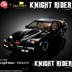 Knight Rider Actionfigur 1/12 K.I.T.T. mit Michael Knight