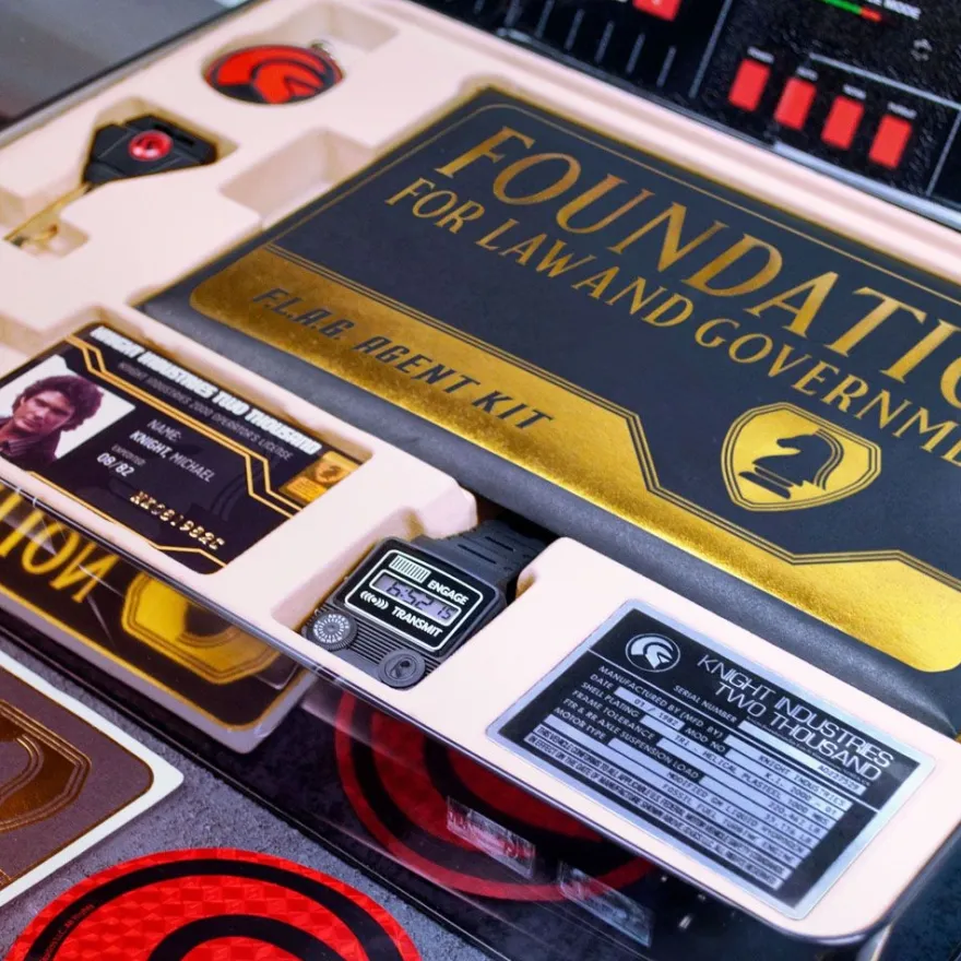 Knight Rider Geschenkebox F.L.A.G Agent Kit
