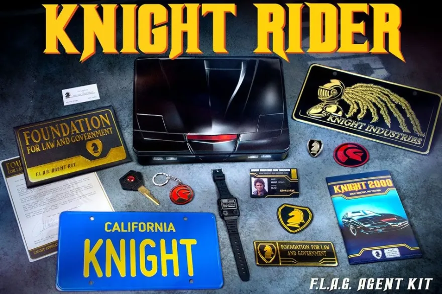 Knight Rider Geschenkebox F.L.A.G Agent Kit