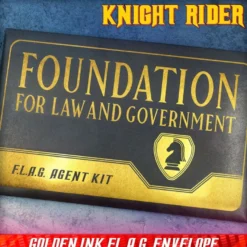 Knight Rider Geschenkebox F.L.A.G Agent Kit