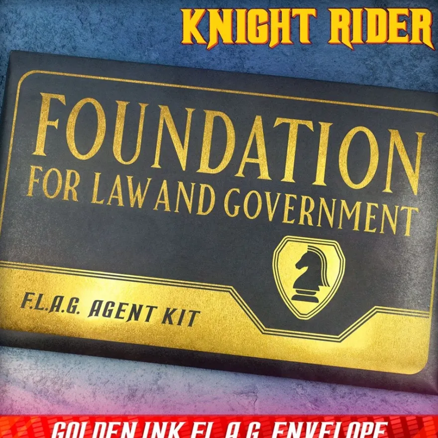 Knight Rider Geschenkebox F.L.A.G Agent Kit
