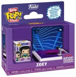 KPop Demon Hunters Bitty POP! Stages Vinyl Figuren Zoey 2,5 cm