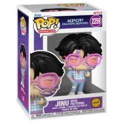 KPop Demon Hunters POP! Animation Vinyl Figur Jinu Chase 9 cm