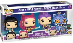 KPop Demon Hunters POP! Vinyl Figuren 4er-Pack KPOP DH