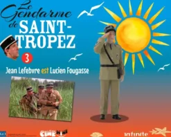 Le Gendarme De Saint-Tropez #3 Jean Lefebvre Est Lucien Fougasse Cine-Mini PVC