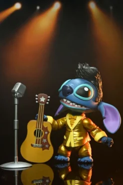 Lilo & Stitch Actionfigur Ultimate Gold Suit Elvis Stitch 18 cm