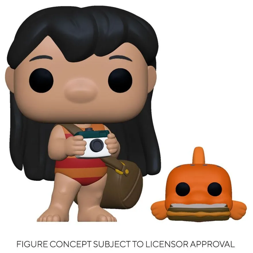 Lilo & Stitch Funko Pop! Vinylfigur Lilo (with Pudge)