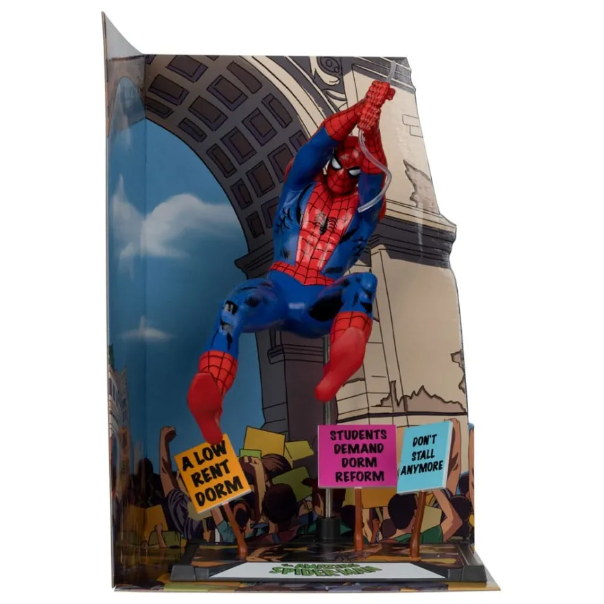 Marvel Collection PVC Statue 1/10 Spider-Man & Scene Gold Label (The Amazing Spider-Man #68)