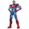 Marvel Comic Diecast Masterpiece Actionfigur 1/6 Iron Patriot Hot Toys Exclusive 32 cm