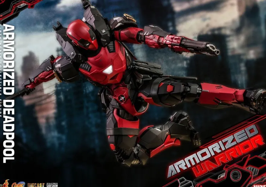 Marvel Comic Masterpiece Actionfigur 1/6 Armorized Deadpool