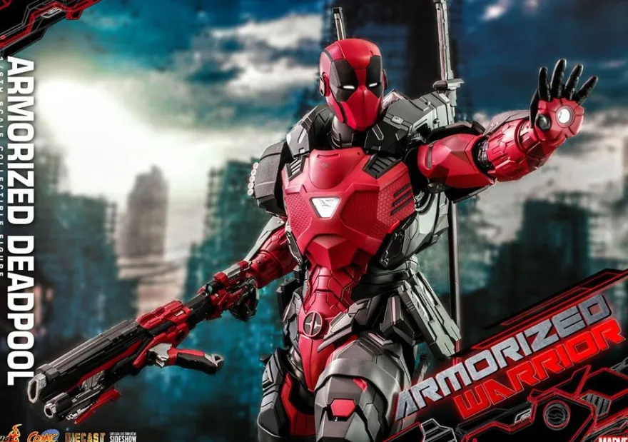 Marvel Comic Masterpiece Actionfigur 1/6 Armorized Deadpool