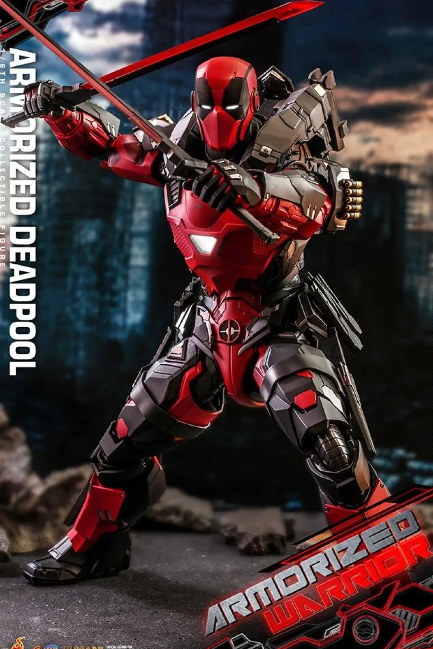 Marvel Comic Masterpiece Actionfigur 1/6 Armorized Deadpool