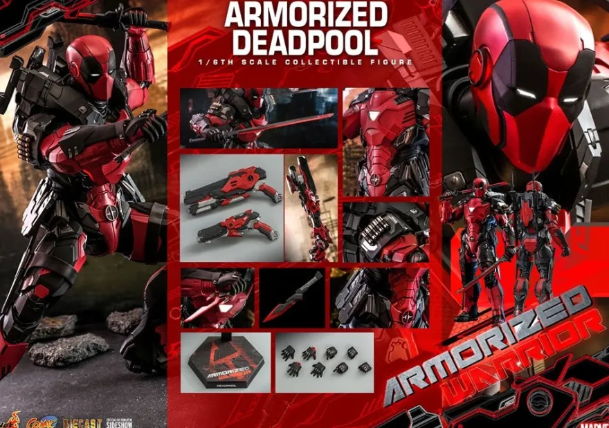 Marvel Comic Masterpiece Actionfigur 1/6 Armorized Deadpool