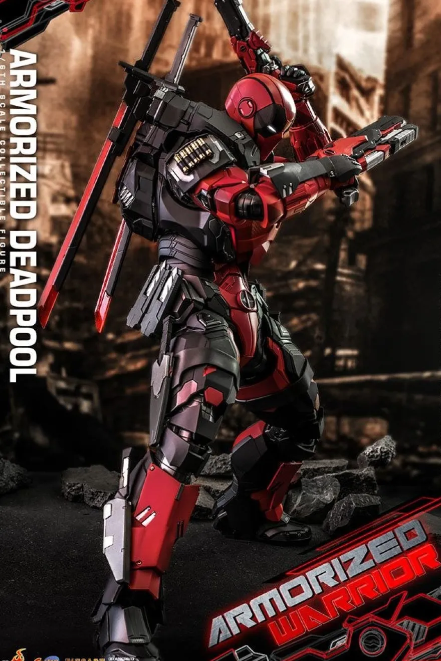 Marvel Comic Masterpiece Actionfigur 1/6 Armorized Deadpool