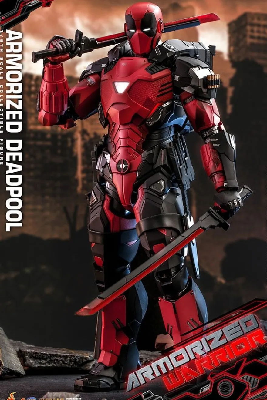 Marvel Comic Masterpiece Actionfigur 1/6 Armorized Deadpool