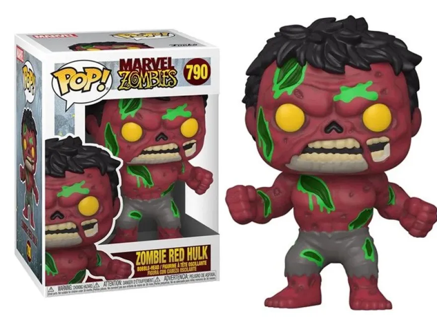 Marvel Funko Pop! Vinylfigur Zombie Red Hulk