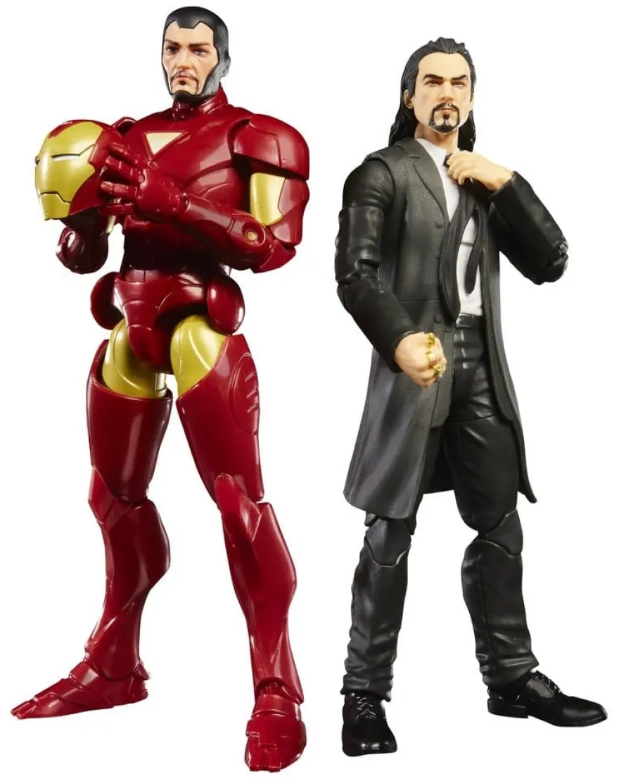 Marvel Legends Actionfiguren 2er-Pack Iron Man (Extremis) & Marvel's Mandarin 15 cm