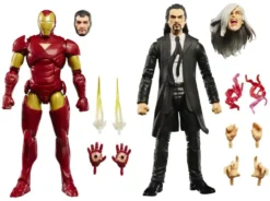 Marvel Legends Actionfiguren 2er-Pack Iron Man (Extremis) & Marvel's Mandarin 15 cm