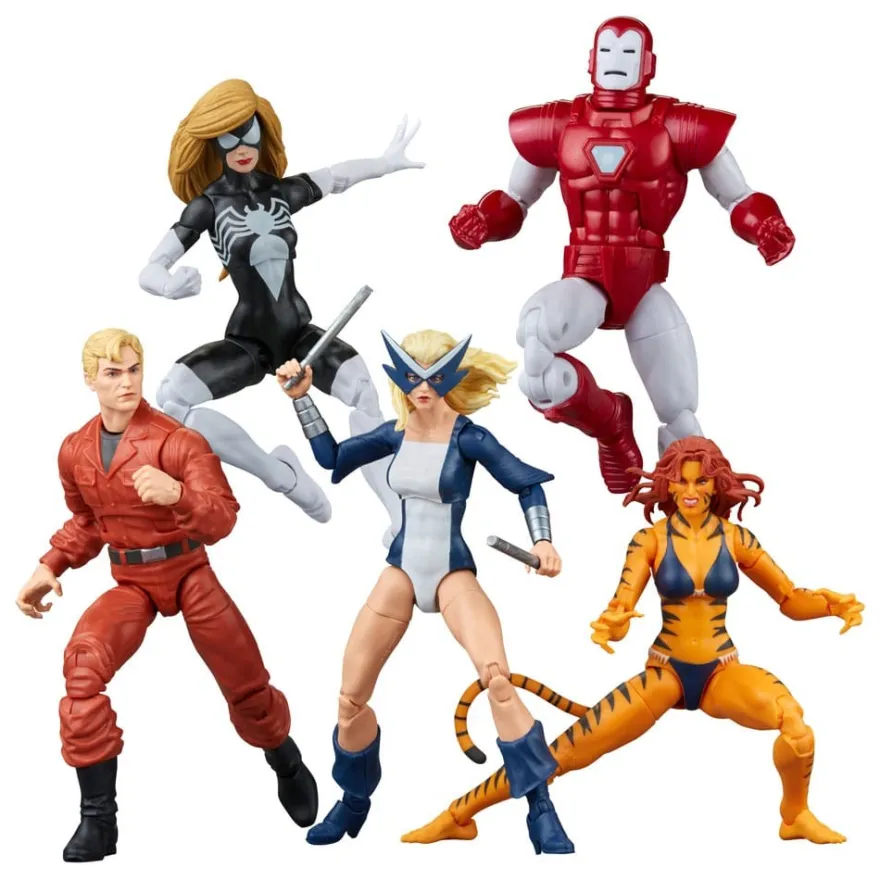 Marvel Legends Actionfiguren 5er-Pack The West Coast Avengers Exclusive 15 cm