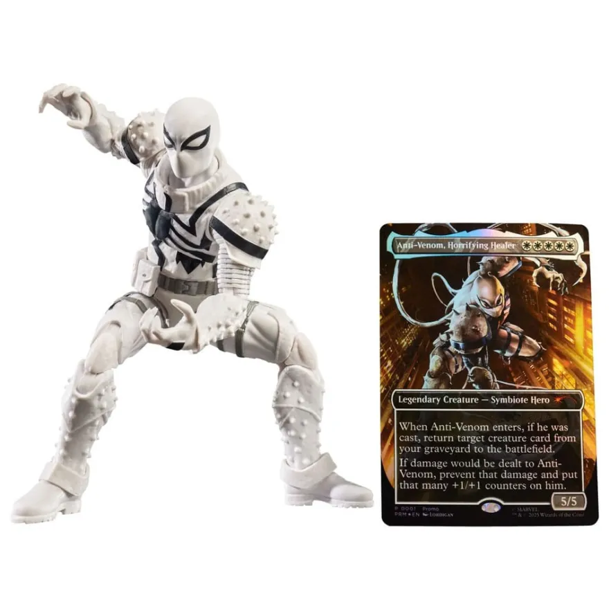 Marvel Legends Magic: The Gathering Actionfigur Agent Anti-Venom (plus exklusive Foil-Karte) 15 cm