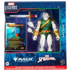 Marvel Legends Magic: The Gathering Actionfigur Man-Wolf (plus exklusive Foil-Karte) 15 cm