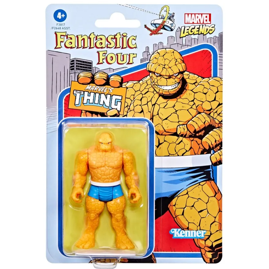 Marvel Legends Retro Actionfigur 10 cm The Thing