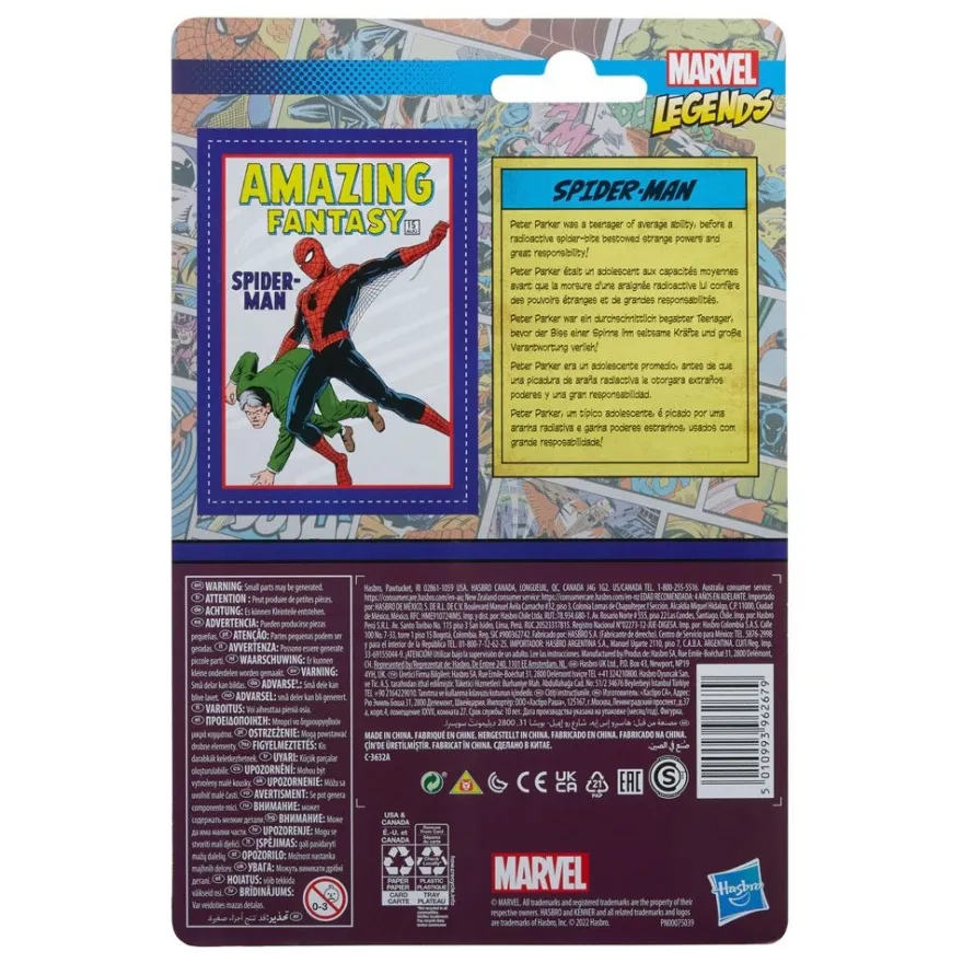 Marvel Legends Retro Actionfigur 10 cm Spider-Man