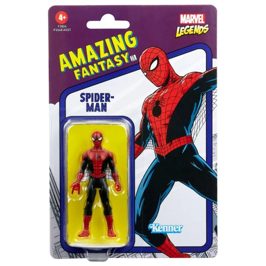 Marvel Legends Retro Actionfigur 10 cm Spider-Man