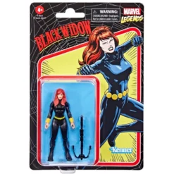 Marvel Legends Retro Actionfigur 10 cm Black Widow