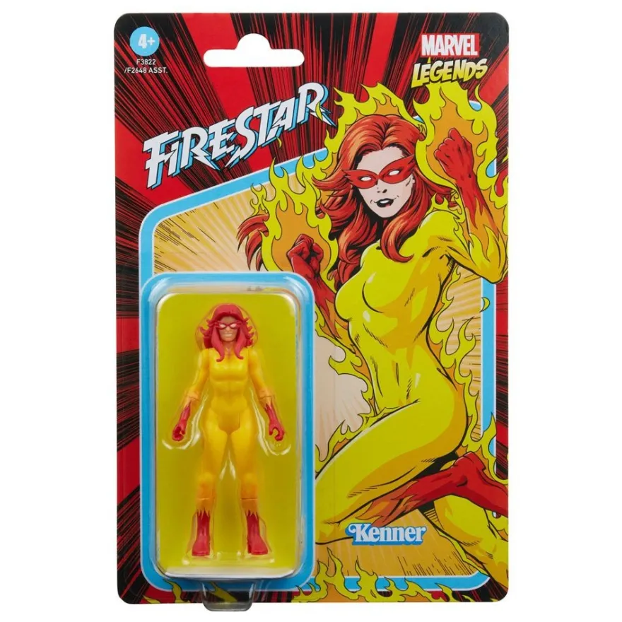 Marvel Legends Retro Actionfigur 10 cm Marvel's Firestar