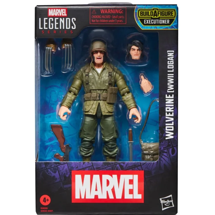 Marvel Legends Series Wolverine (WWII Logan) X-Men Comics Actionfigur 15 cm