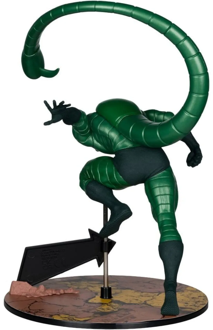 Marvel PVC Statue 1/10 Scorpion (Metallic) (The Amazing Spider-Man #318) (Gold Label) 18 cm
