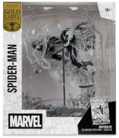 Marvel PVC Statue 1/10 Spider-Man (Line Art) (The Amazing Spider-Man #318) (Gold Label) 17 cm