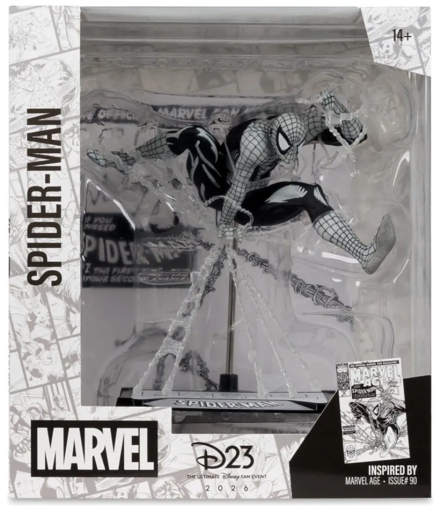 Marvel PVC Statue 1/10 Spider-Man (Marvel Age #90) (Line Art) 18 cm